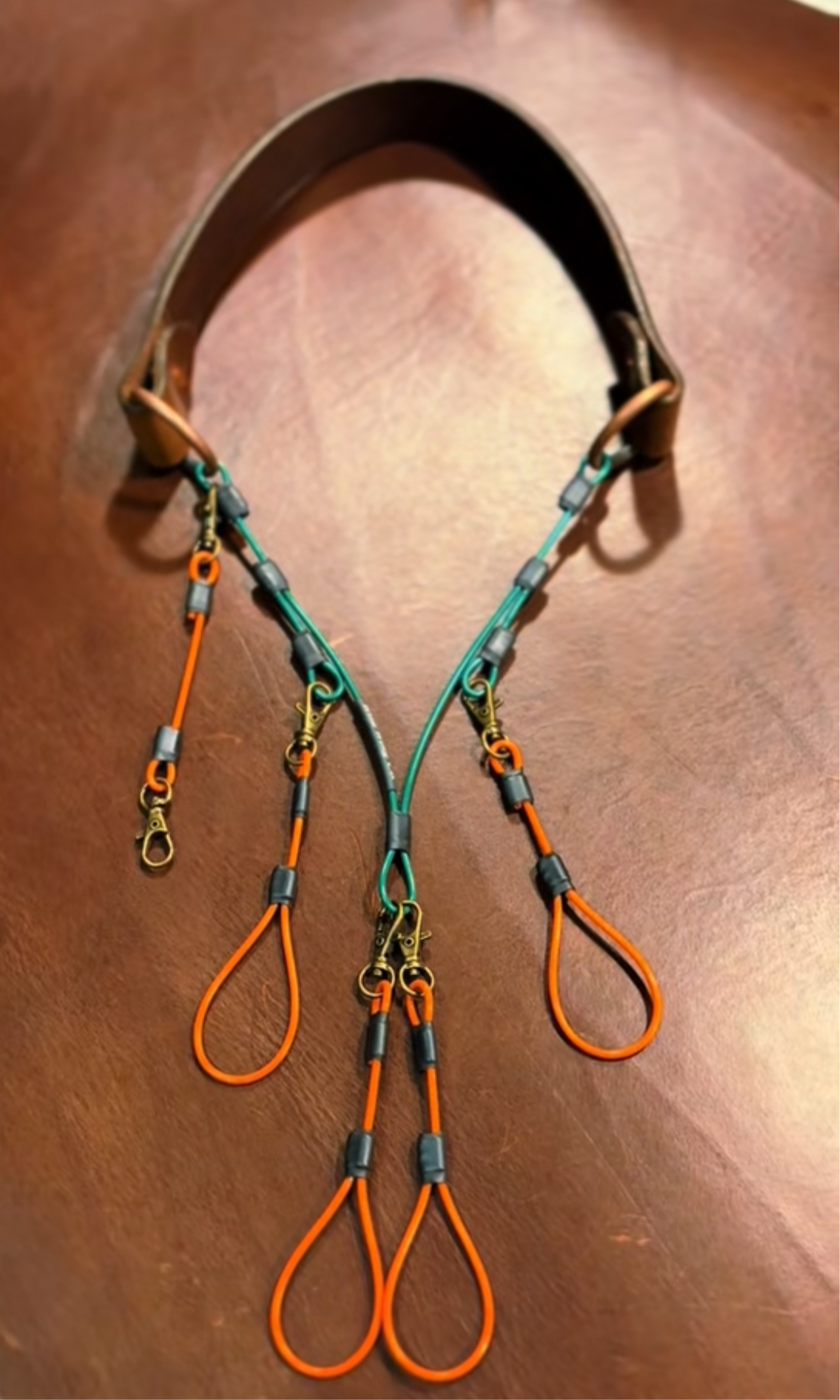 Leather Call Lanyard