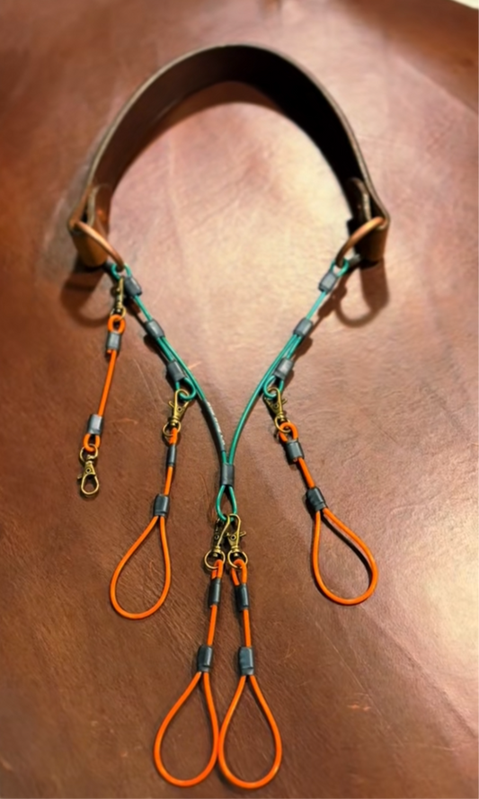 Leather Call Lanyard